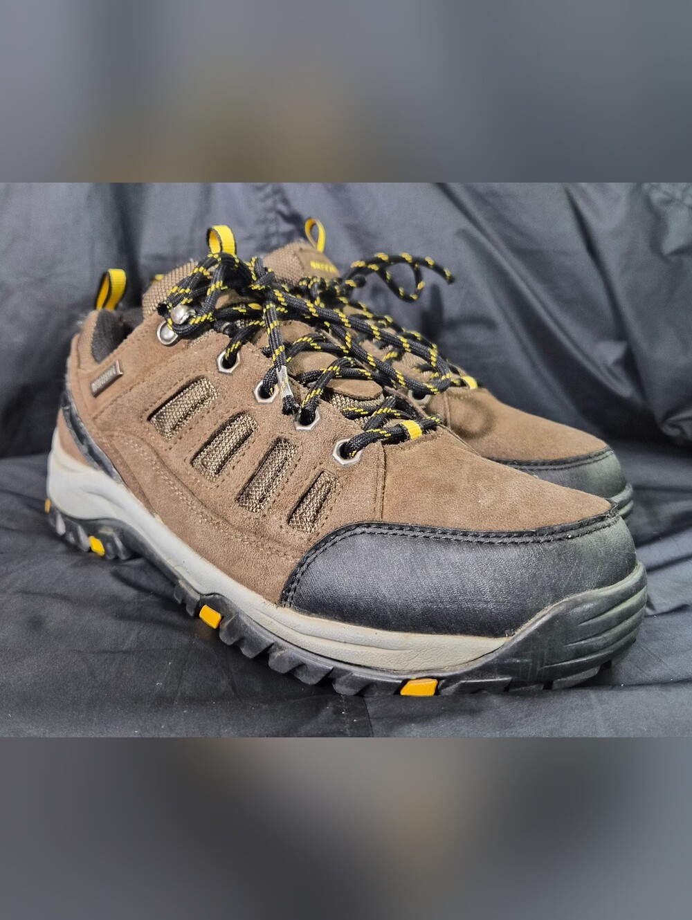 Men's Skechers Relment-Songeo Waterproof Leather Hiking Shoes (65673) Sz. 9